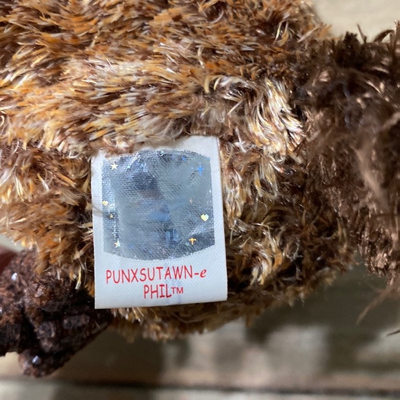 Ty Beanie Babies Baby PUNXSUTAWN-E PHIL Groundhog Rare Vintage Collectible Plush - Picture 5 of 8